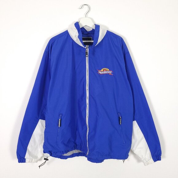 Vintage Progresso Soup Windbreaker Jacket - Picture 1 of 11